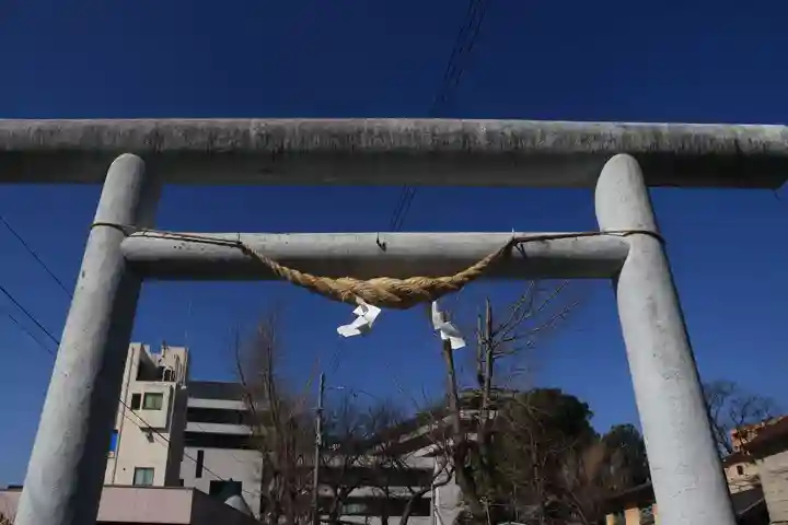 阿邪訶根神社の鳥居