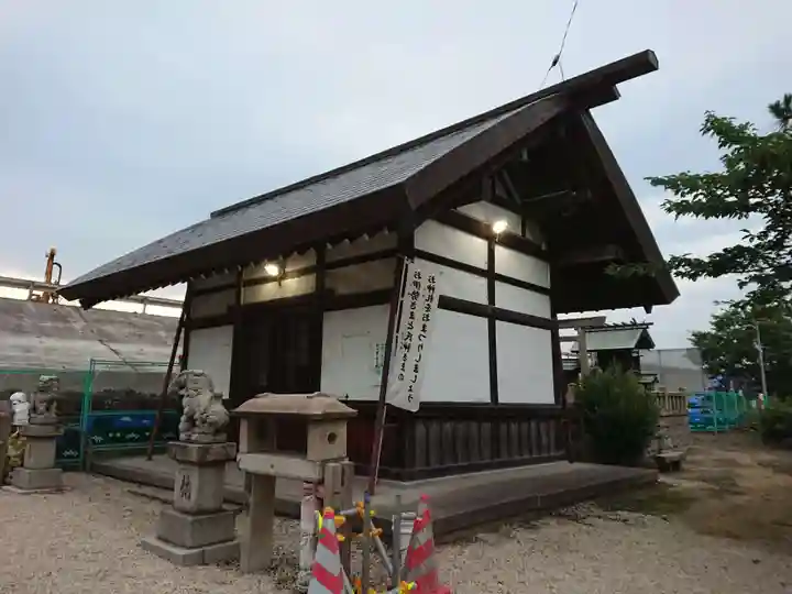 神明社(永徳)の本殿・本堂