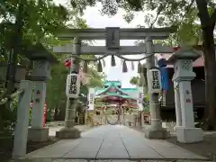 多摩川浅間神社の鳥居