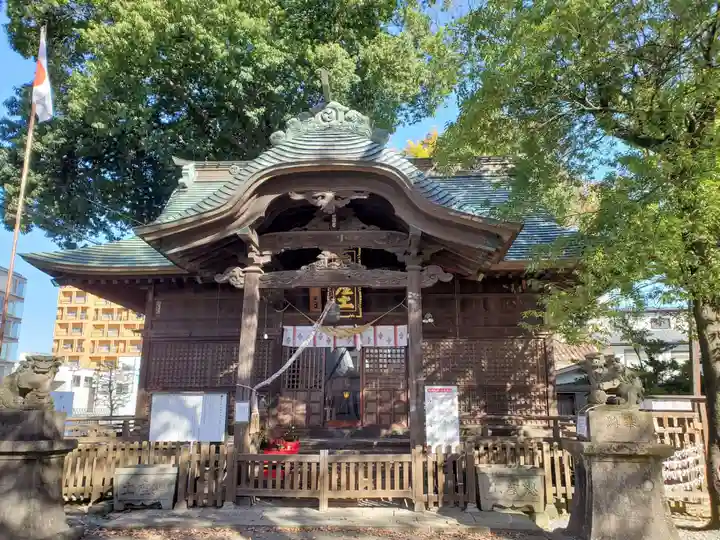 阿邪訶根神社の本殿・本堂