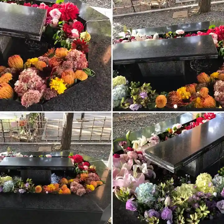 新琴似神社の手水舎