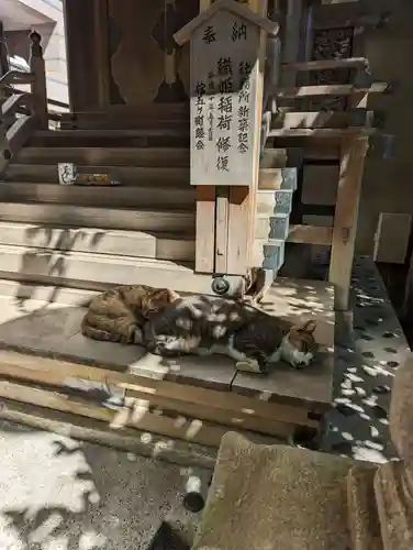 小野照崎神社の動物