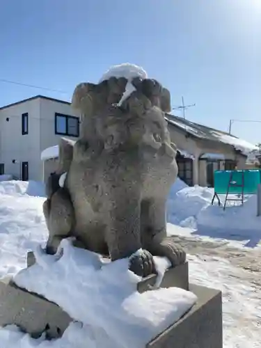 瑞穂神社の狛犬