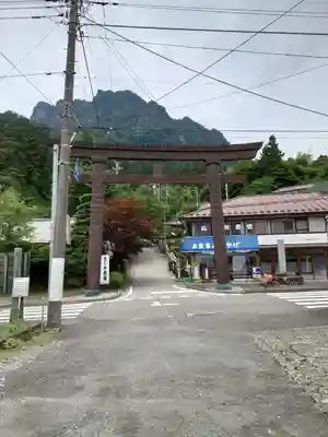 妙義神社の鳥居