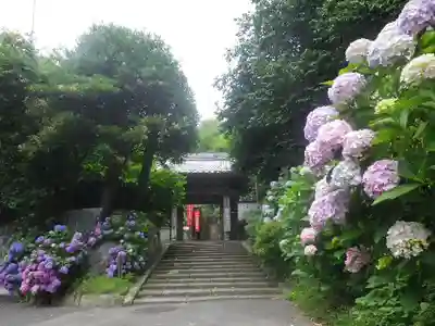 岩殿寺の山門・神門