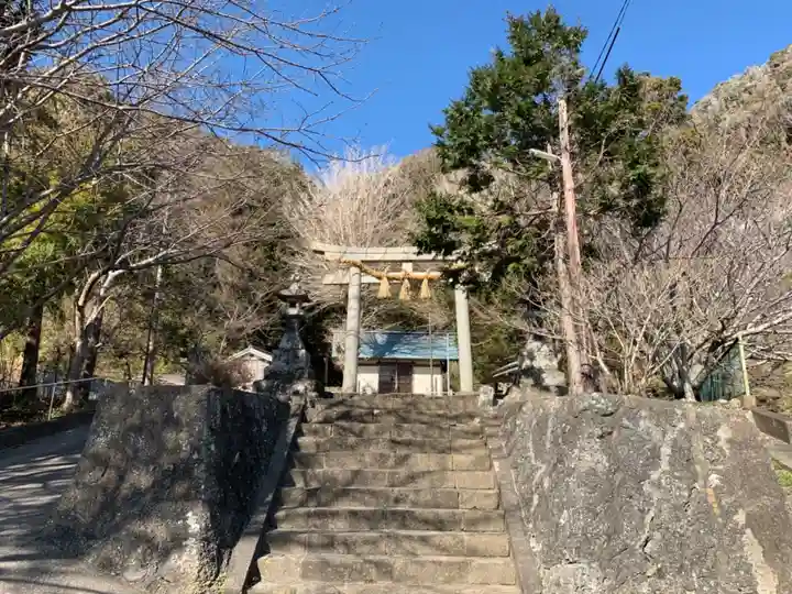 熊野神社の鳥居