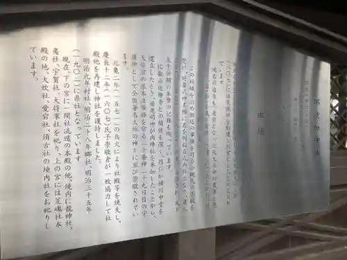 那波加神社の歴史