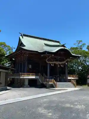 綿都美神社の本殿・本堂