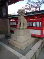 奈加美神社の狛犬