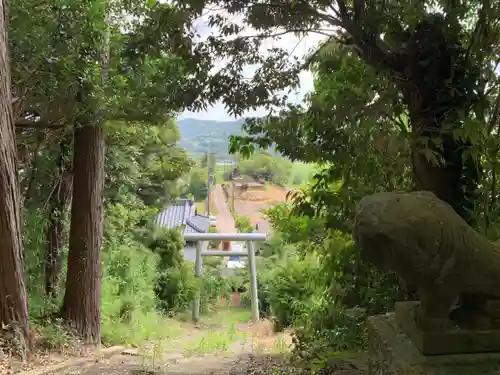 八雲神社の景色