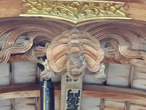 湯泉神社の芸術