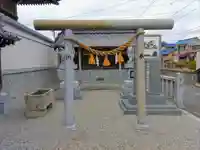 井内八幡宮の鳥居