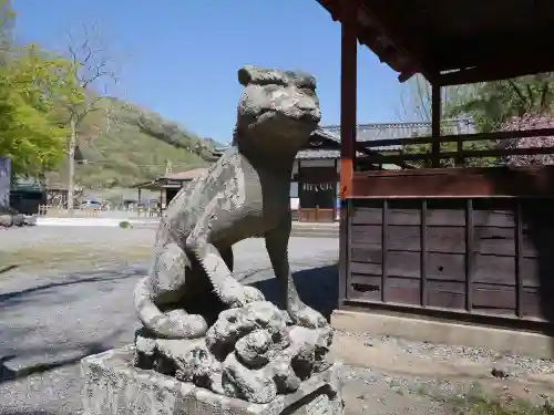 椋神社の狛犬