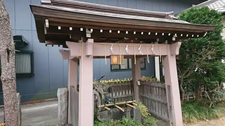 日枝大神社の手水舎