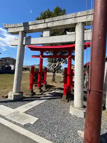 女体神社の鳥居