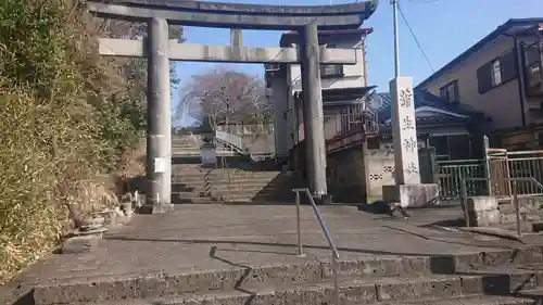 蒲生神社の鳥居