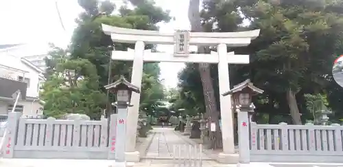 菊田神社の鳥居