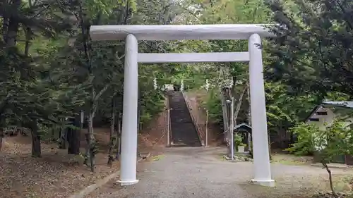 温根湯神社の鳥居