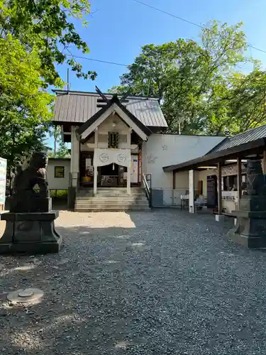 星置神社の本殿