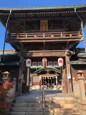 彦島八幡宮の山門・神門