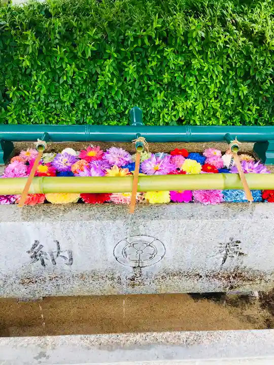 伊和志津神社の手水舎