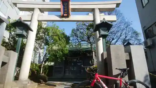 袖ケ崎神社の鳥居