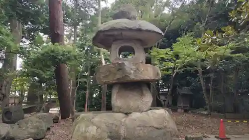 越ヶ谷久伊豆神社の庭園