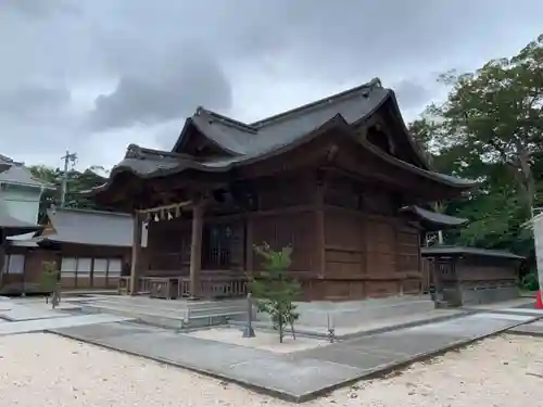 松江神社の本殿