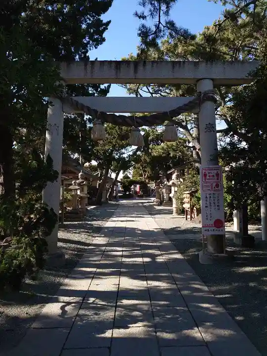 森戸大明神(森戸神社)の鳥居