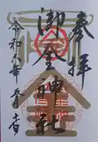 御金神社の御朱印