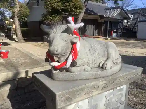 眞好天神社の狛犬