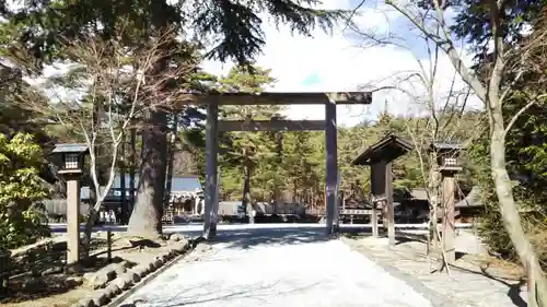 身曾岐神社の鳥居