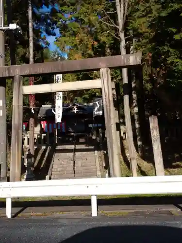 神明神社の鳥居