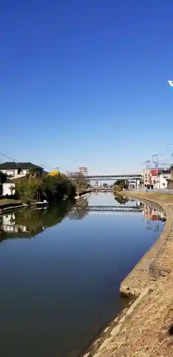 天豊受神社の周辺