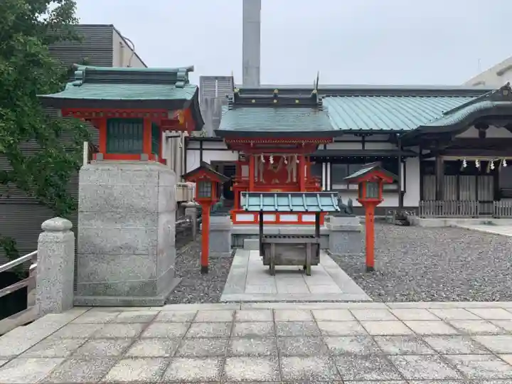 五社神社 諏訪神社の末社・摂社