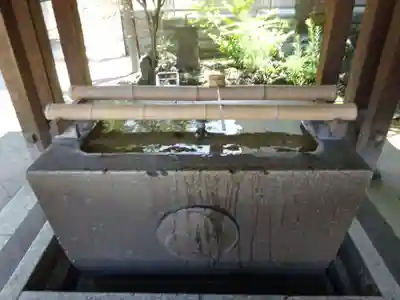 大森貴舩神社の手水舎