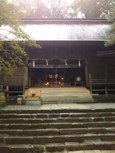 河口浅間神社の本殿