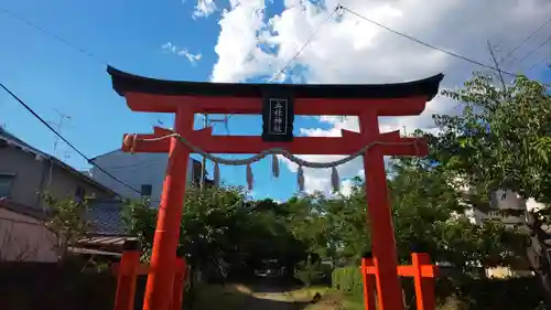 五社神社の鳥居