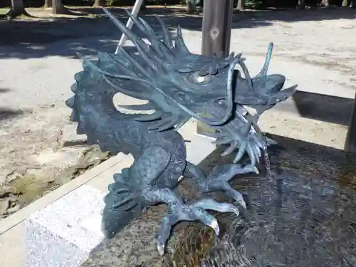 吉倉八幡宮の手水舎