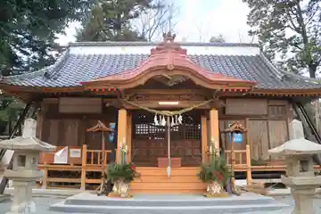益子神社の本殿・本堂