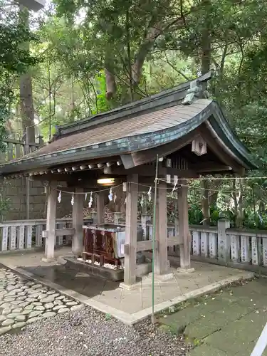 曾屋神社の手水