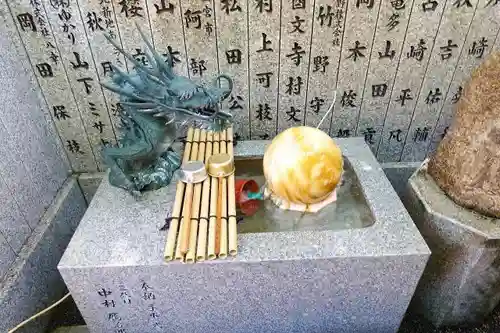 露天神社（お初天神）の手水舎