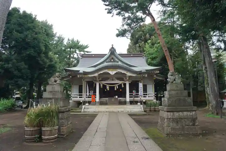 天沼八幡神社の本殿・本堂