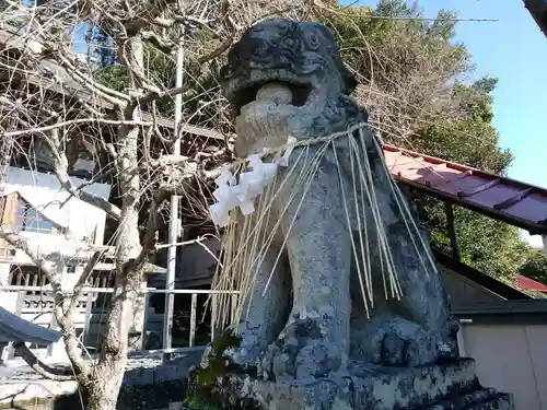 飽波神社の狛犬