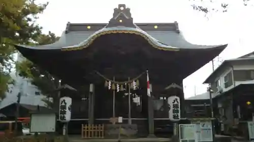 取手八坂神社の本殿