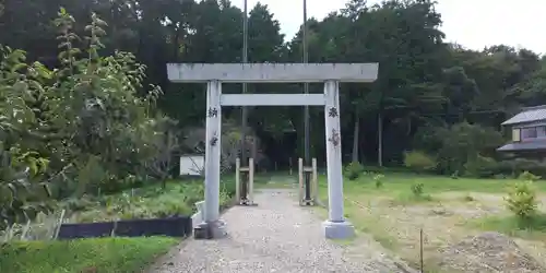 古浜神社の鳥居