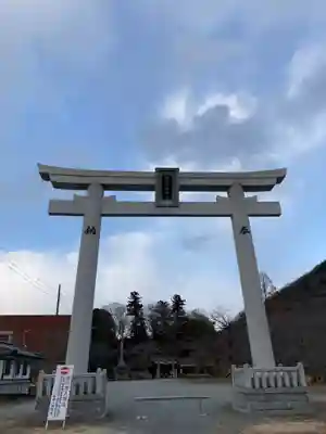 新宮八幡神社の鳥居