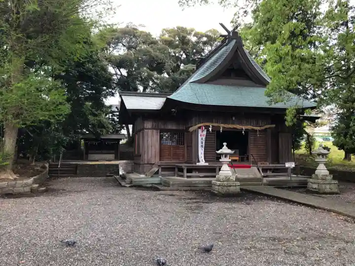 伊勢神明社の本殿・本堂