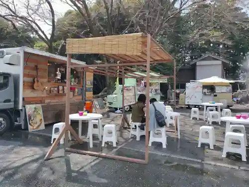 金井神社の食事