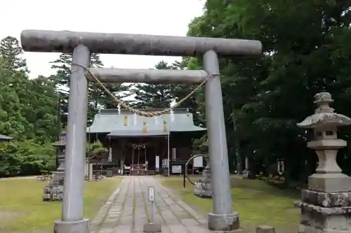 三春大神宮の鳥居